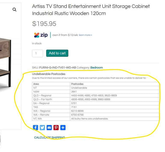 Woocommerce – Add a Message after Product Details