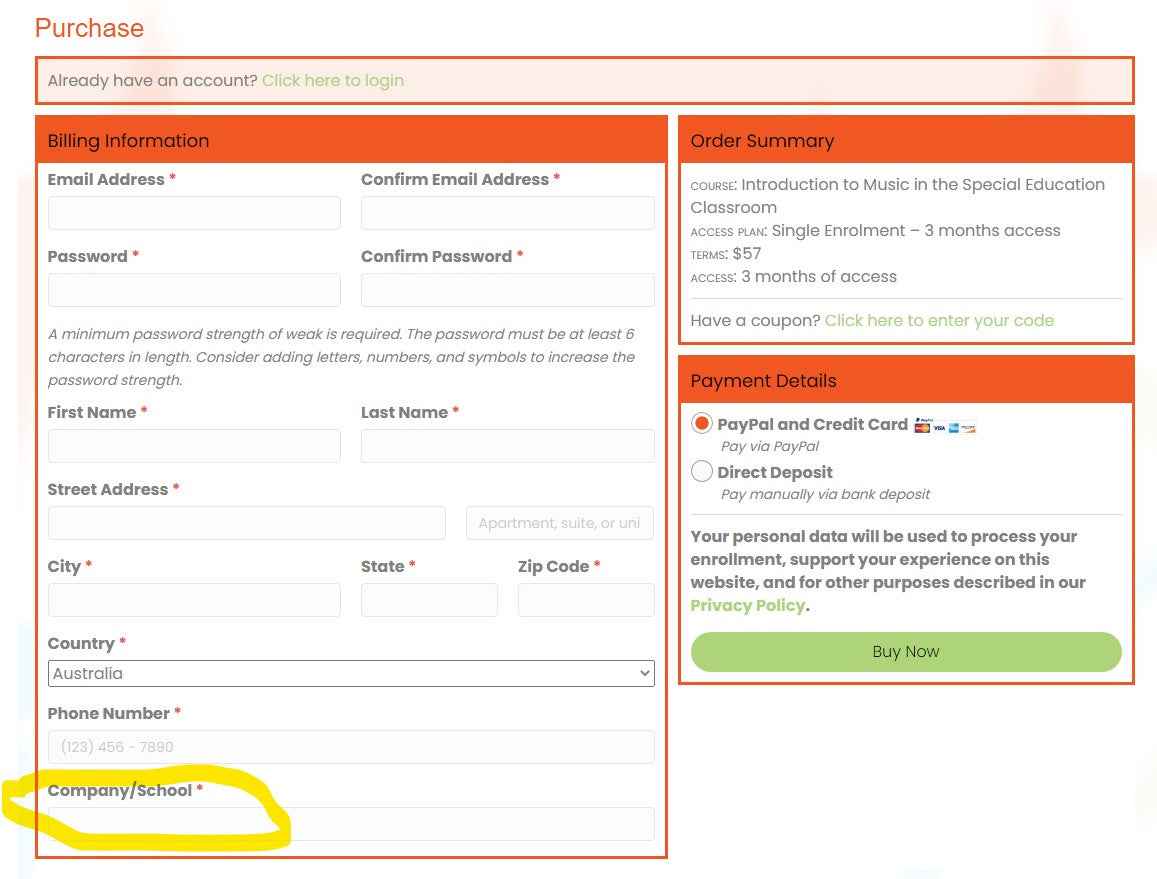 LifterLMS Custom Field in Checkout