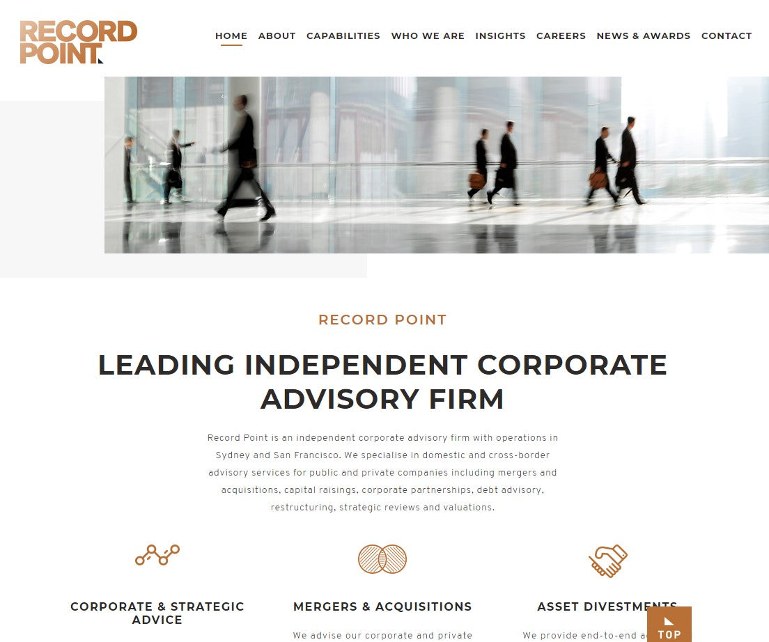 Record Point Logo Record Point - Reason8 – Reason8 Pty Ltd